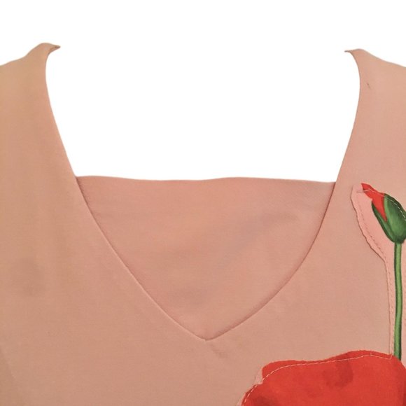 Topcapy Unique Pink Floral Dress - EU 42 (6/Med) - Picture 5 of 7